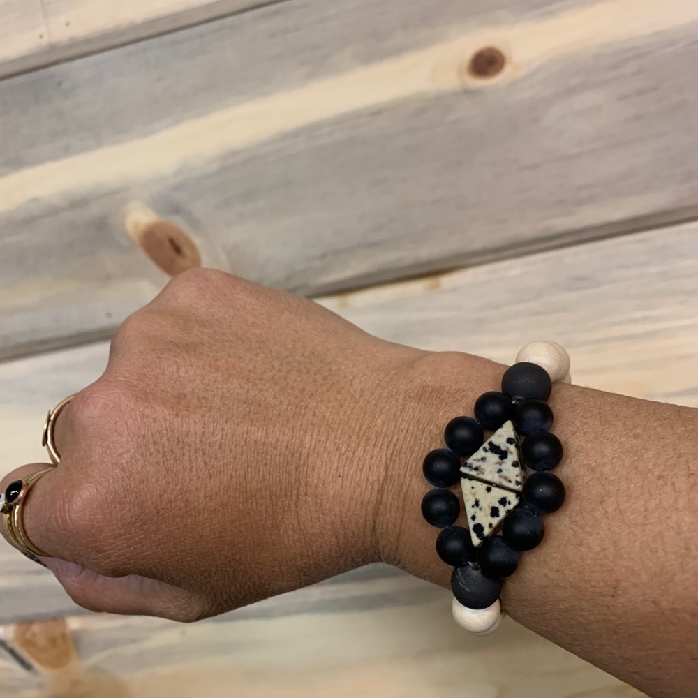 Diamond shaped bracelets